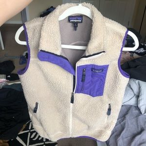 Patagonia retro purple vest